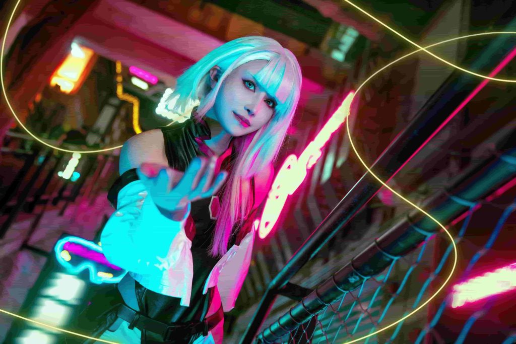 图片[4]_101P+1视频鹿八岁baby 赛博边缘行者：露西 二次元ACG美图NO.043_次元岛