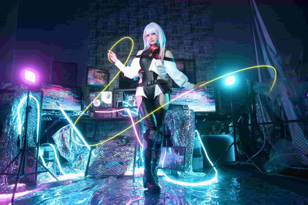 图片[2]_101P+1视频鹿八岁baby 赛博边缘行者：露西 二次元ACG美图NO.043_次元岛