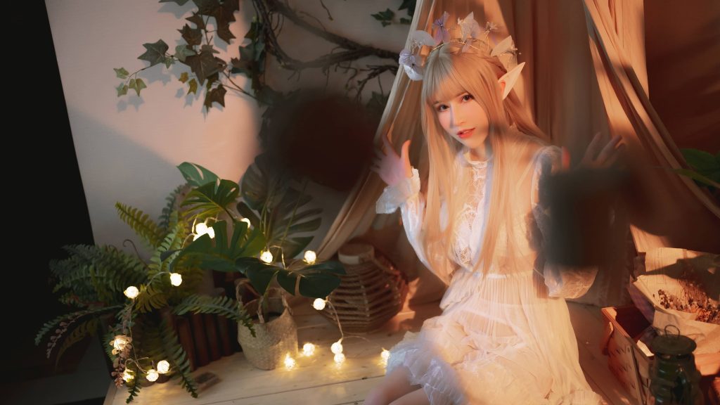 图片[1]_42P+1视频鹿八岁baby 精灵 cosplay二次元NO.028_次元岛