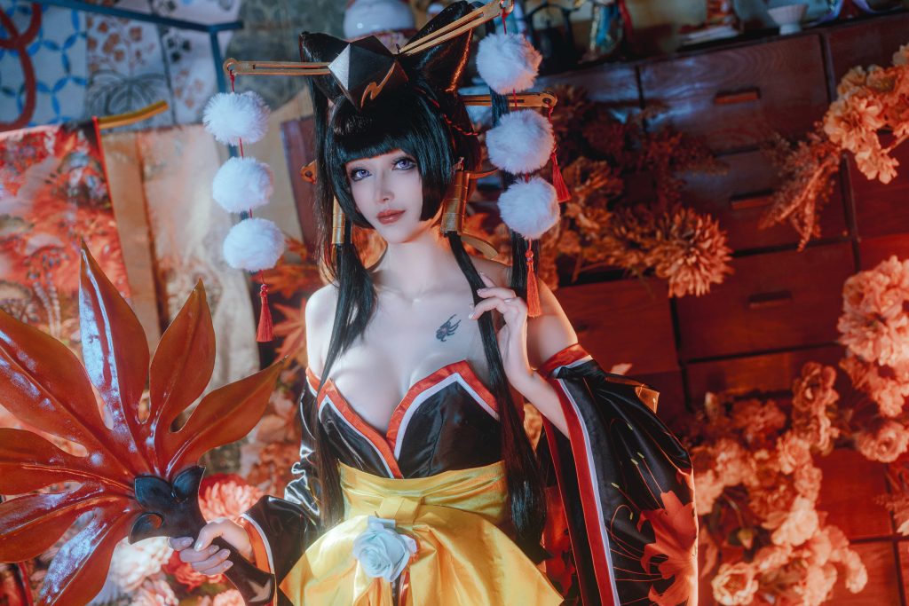 图片[2]_110P+1视频鹿八岁baby《生或死5》女天狗 cosplay图片 送自拍NO.044_次元岛