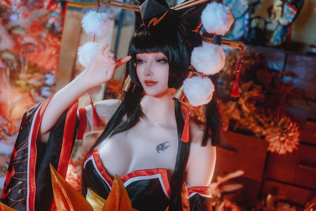 图片[3]_110P+1视频鹿八岁baby《生或死5》女天狗 cosplay图片 送自拍NO.044_次元岛