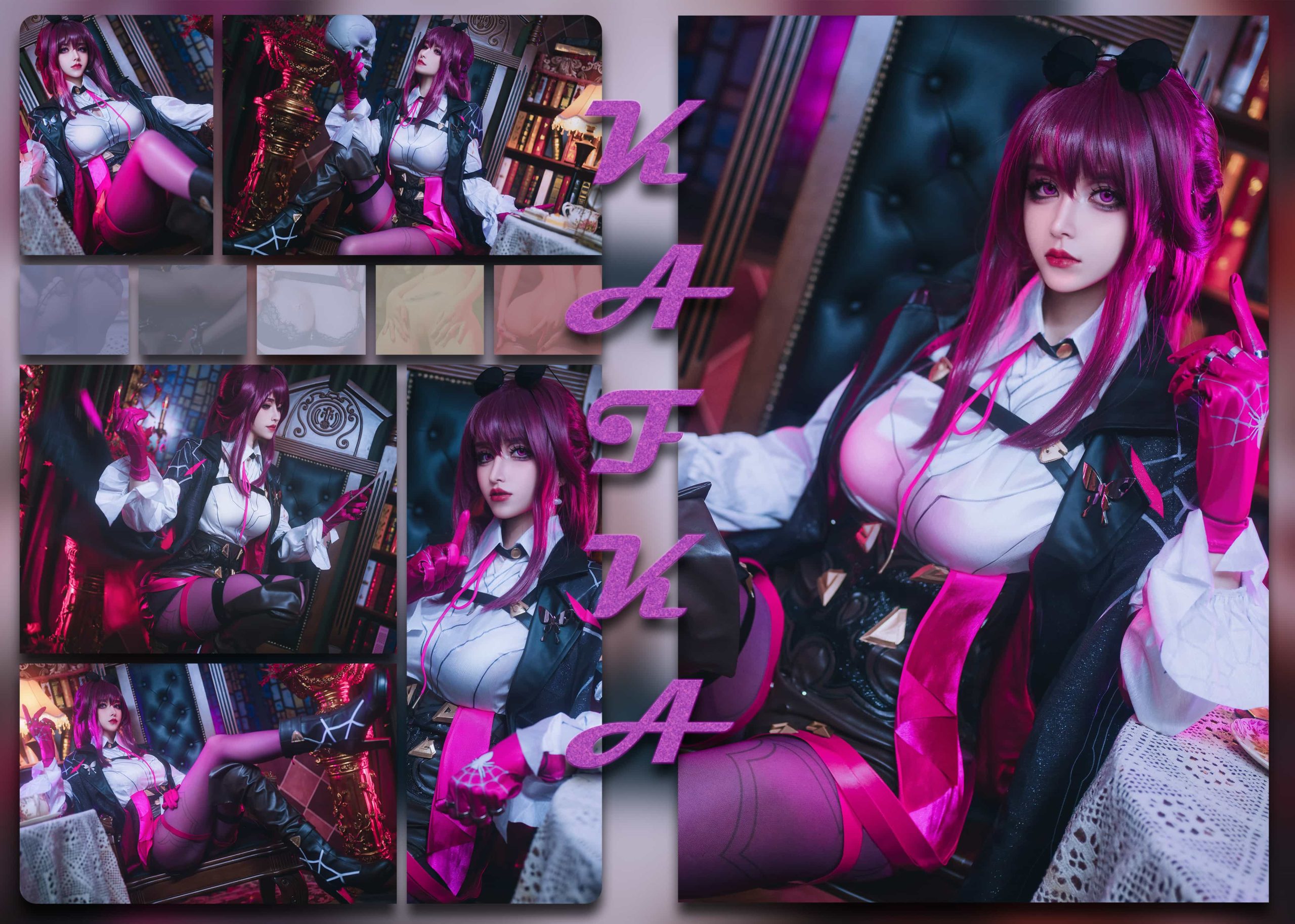 99P+1视频鹿八岁baby 卡芙卡 cosplay图片 送自拍NO.045_次元岛