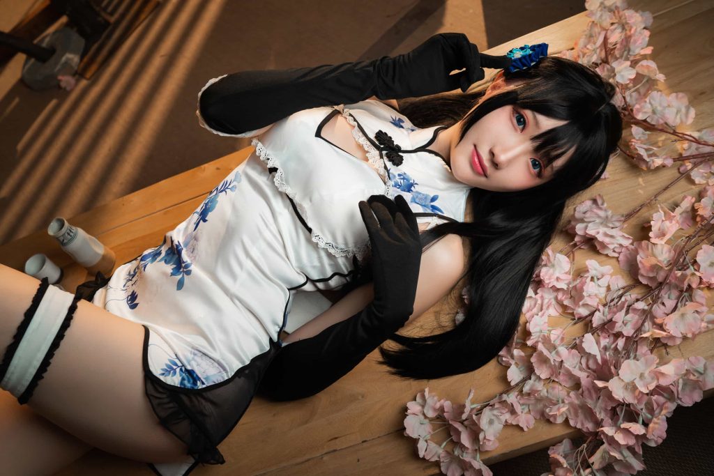图片[1]_12P瓜希酱 瓶儿 旗袍 高清写真NO.004_次元岛