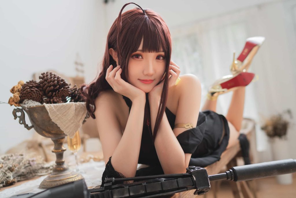 图片[1]_16P瓜希酱 DSR 香槟 美女 狙击枪 美女图片NO.007_次元岛