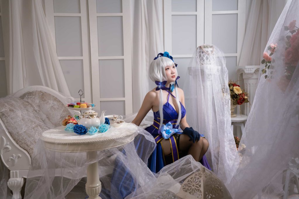 图片[1]_18P瓜希酱 光辉 茶会 Cosplay中国NO.011_次元岛
