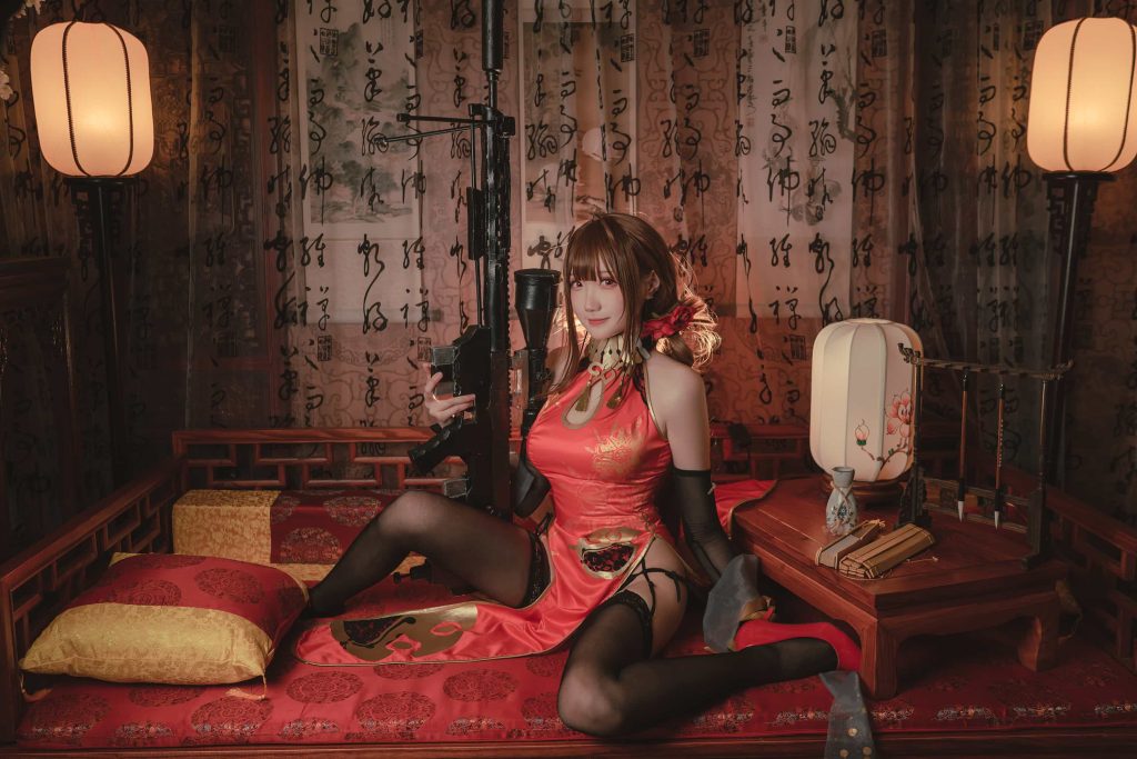 图片[1]_16P瓜希酱 红牡丹 cosplay图片 黑丝NO.013_次元岛