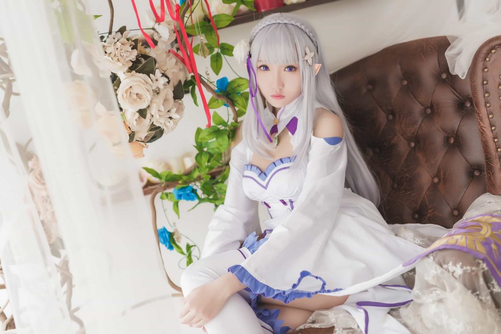 图片[2]_16P瓜希酱 艾米莉亚 cosplay二次元NO.008_次元岛
