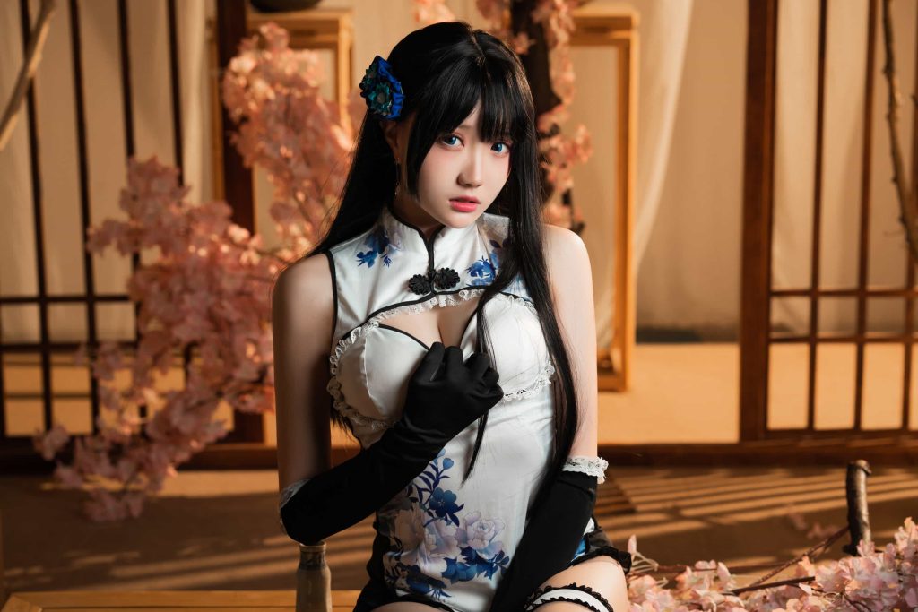 图片[3]_12P瓜希酱 瓶儿 旗袍 高清写真NO.004_次元岛