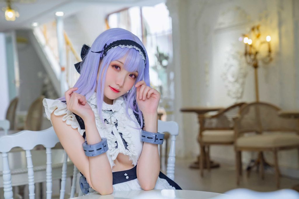 图片[3]_26P瓜希酱 紫色 白丝 黛朵cosplay二次元NO.002_次元岛
