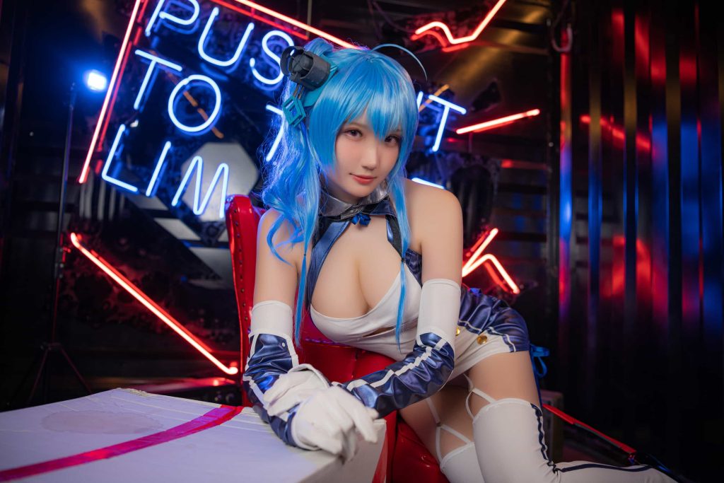 图片[3]_汉服美女与Cosplay 21P瓜希酱 碧蓝航线 圣路易斯原皮 NO.061_次元岛