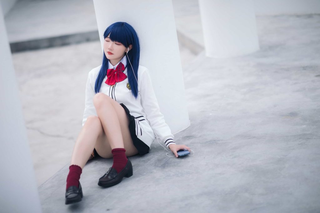 图片[2]_Cosplay中国 瓜希酱 16P 宝多六花 制服NO.054_次元岛