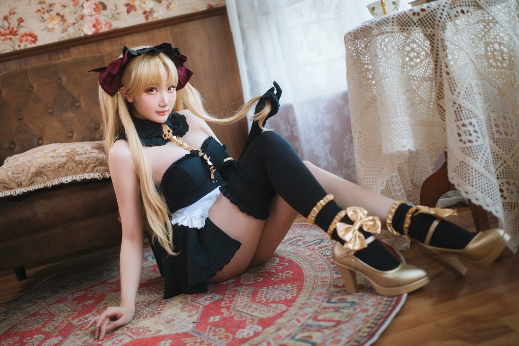 图片[1]_次元岛 瓜希酱 23P 艾蕾女仆 Ereshkigal cosplay福利 NO.053_次元岛