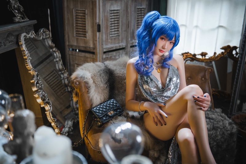 COSPLAY图片素材 27P瓜希酱 圣路易斯 cosplay二次元NO.042_次元岛