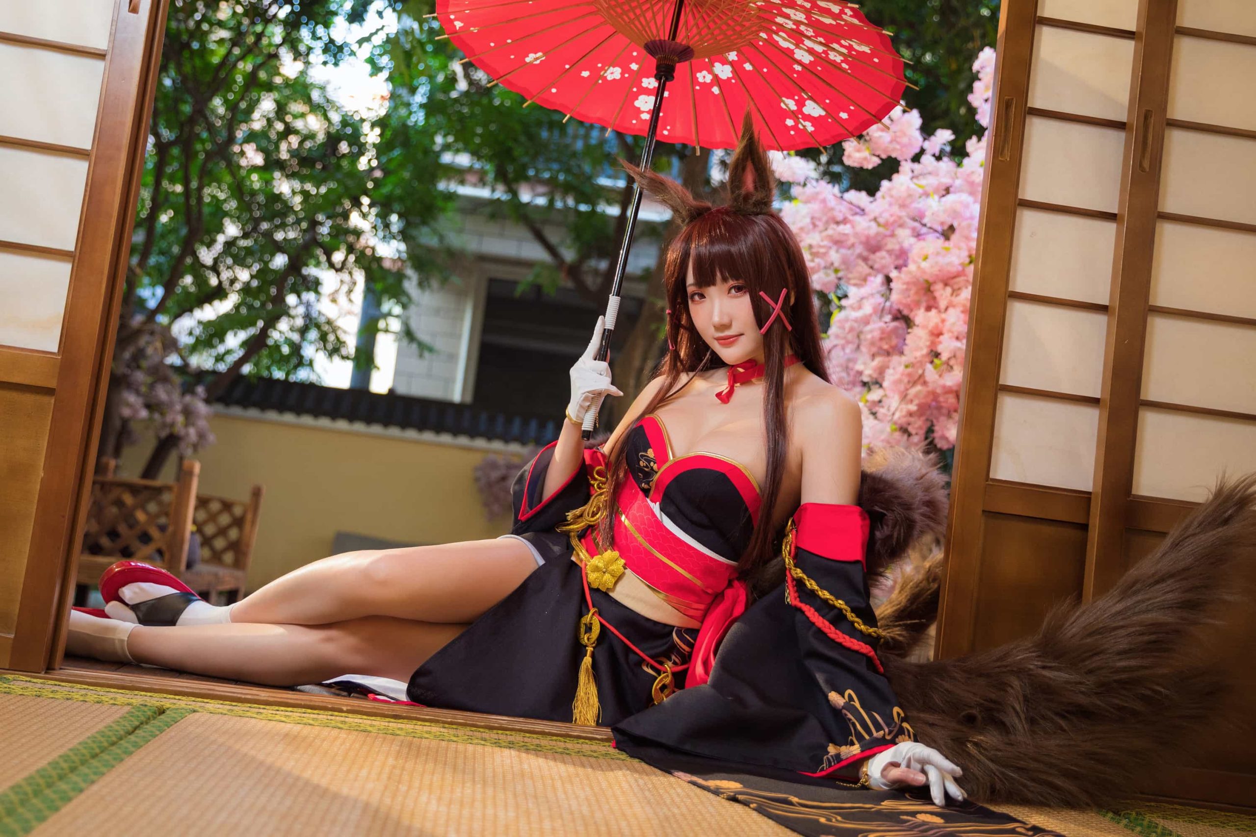 美女COS图集赏 27P 瓜希酱 赤城 cosplay图片NO.041_次元岛