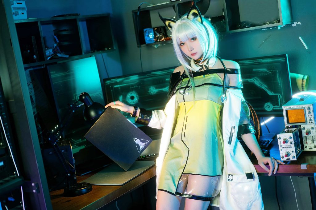 图片[1]_动漫cosplay图片 21P瓜希酱 明日方舟 凯尔希 Kal’tsit NO.068_次元岛