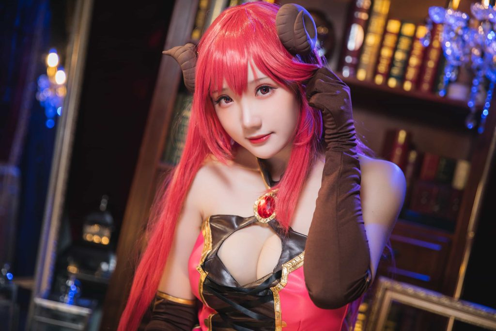 图片[3]_COSPLAY图片素材 22P瓜希酱 公主连结 支仓伊绪 Hasekura Io NO.066_次元岛