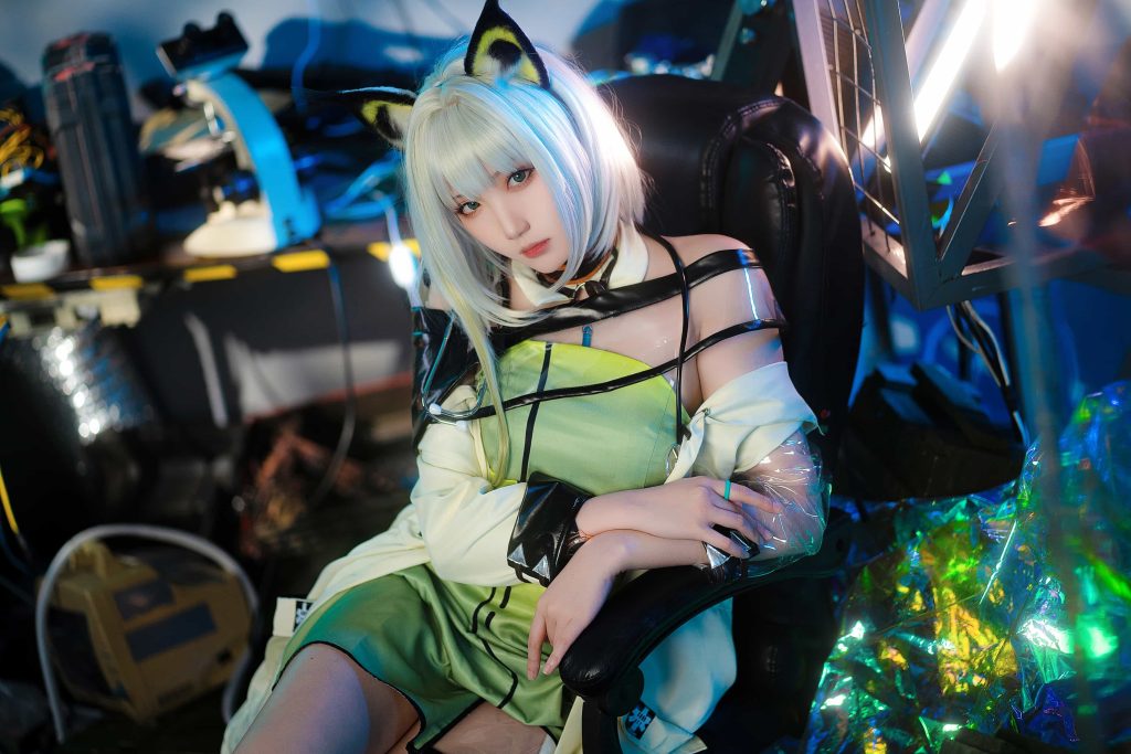 图片[2]_动漫cosplay图片 21P瓜希酱 明日方舟 凯尔希 Kal’tsit NO.068_次元岛