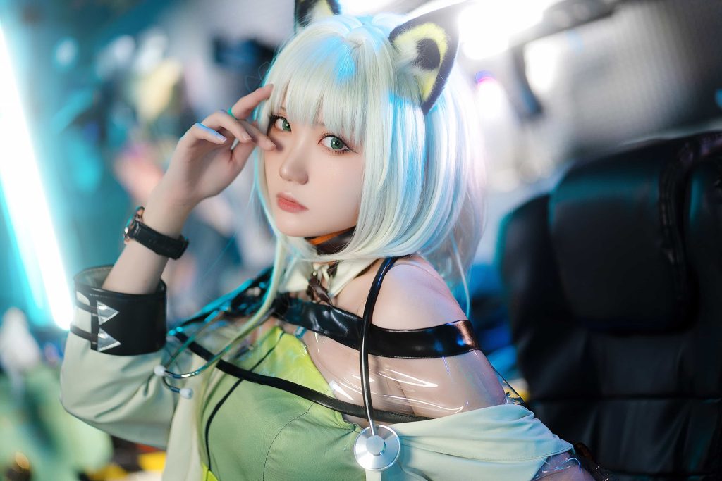 图片[3]_动漫cosplay图片 21P瓜希酱 明日方舟 凯尔希 Kal’tsit NO.068_次元岛